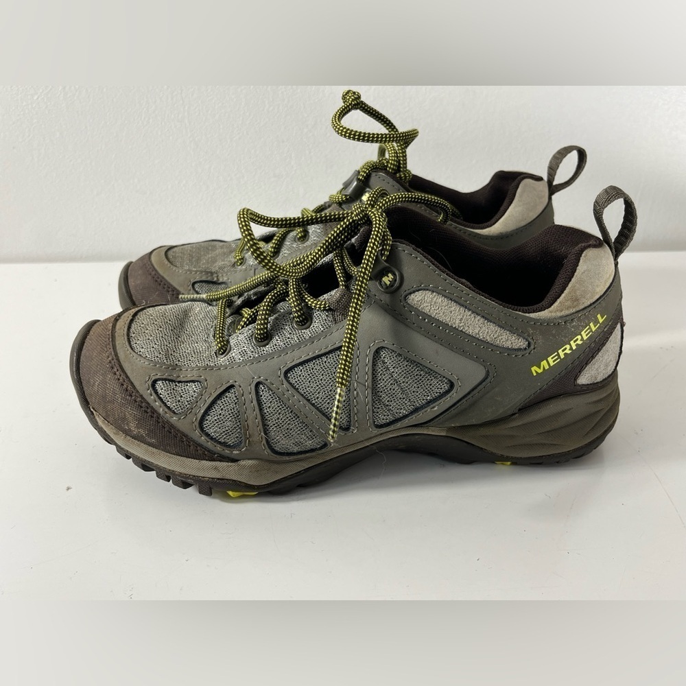 Merrell Womens Size 6.5 Siren Sport Q2 Dusty Olive Hiking Shoes J37464W Hikers